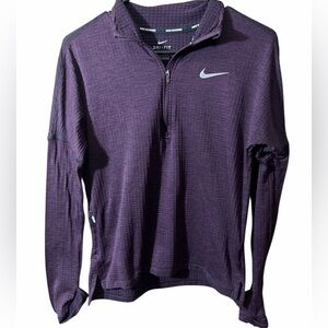 Nike Purple Dri-FIT Quarter-Zip Pullover